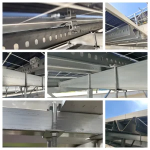 Cold-Rolled Hot-Dip Galvanized Zn-Al-Mg C-Channel Strut for Solar Mounting Brackets