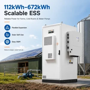 Commercial Battery Energy Storage System 50kW 100kW 150kW 112kWh 224kWh 336kWh Outdoor All-in-One BESS Cabinet for Peak Shaving