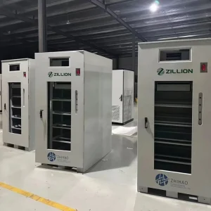 Commercial Industrial Lithium Ion Energy Storage Cabinet LiFePO4 Air Cooled