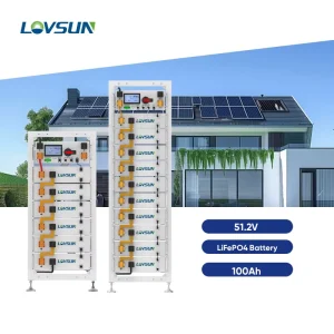 Commercial LiFePO4 off Grid Energy Storage Battery Rack 614.4V 100Ah 20KWh High Voltage Lithium Ion Batteries