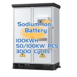 Commercial Sodium-Ion Battery Energy Storage System (BESS) 100kWh Off-Grid Solar Power System IP65 Protection
