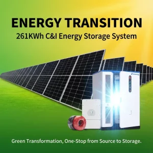 Commercial Solar Energy System 100kW-216KW 200KWh Grid Hybrid LiFePO4 Battery Solar Panel IP67 Protection