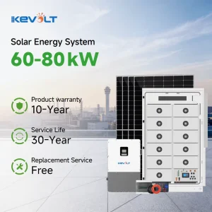 Commercial Solar Energy System 50kW 100kW 125kW With Solar Panel Kits and High Voltage Battery Solar Kit Complet