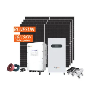 Complete 10KW 15KW Home Solar Storage System Hybrid Inverter Low Voltage Battery Pack