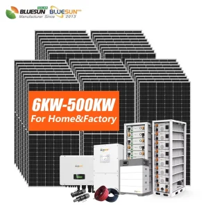 Complete 20kw Solar System 5kw 10kw 12kw 15kw Solar Energy System 20 Kw Hybrid For Home Use With EU Certification