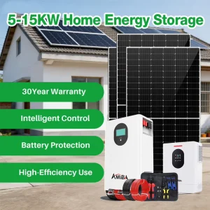 Complete Home Solar System Kit 5kW 10kW 15kW Off Grid Solar Energy Supply System For Home Energy Storage