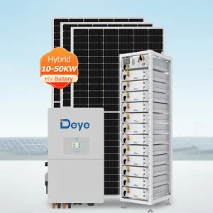 Complete Hybrid on off Grid 5kw 10kw 15kw 20kw 50kw 100kw Solar Power System With Storage Set Solar Energy System Home USe