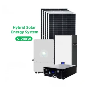 Complete Off Grid Solar Power Systems 5Kva 10Kw 12Kw System Set with 48V Lithium Battery