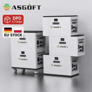 Complete Off-Grid Solar System with Lithium Battery 72ah 51.2V 3.8kWh 2.4kW Hybrid Kit for Home Balcony Stackable Design