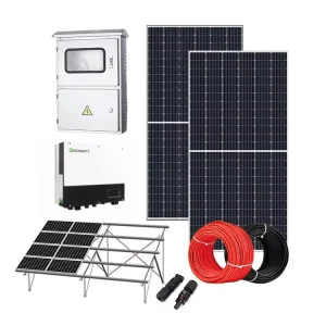 Complete Set 10 Kilowatt Hybrid Solar Panel System Kit Single Phase 10kw 12kw 15kw Pv Solar Energy System with Storage