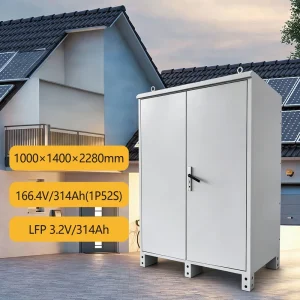 Complete Set Industrial 261kWh Energy Storage Cabinet Commercial Solar Power System Factory Backup Power