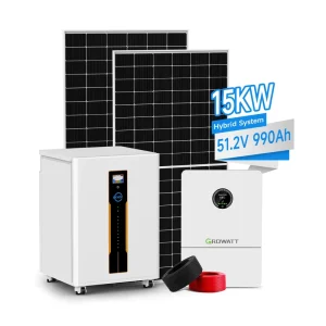 Complete Set Solar Energy System 1kw 10kw Lithium Batteries Storage Wind and Solar Hybrid for Home