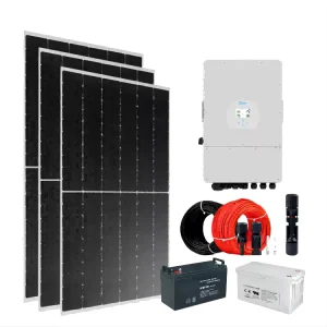 Complete Solar Kit Solar Panels Roof Tiles 3kw 4kw 5kw Condo Room Design Invert Grid off Solar System
