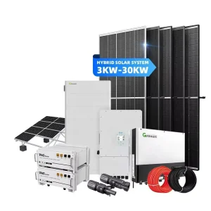Complete Solar Power System 15KW 20KW 25KW 30KW 35KW 40KW 50KW 10KW Off Grid Solar System For Home Commercial Industrial Use