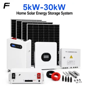 Complete Solar System Off Grid 10 Kva 12kw 15kw Solar Power System 30kw Off Grid Solar Power System for Home