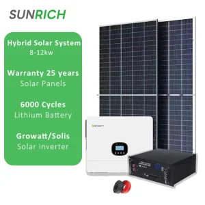Complete Solar System Off-grid Power System 5kw 10kw Solar Panel System For Home