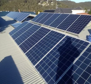 Complete Solar System Solar Rail Mini Rail for Home on Roof Ballasted Asphalt Panel Kit