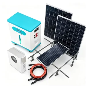 Complete Solar System for Home 60kWh Solar Energy Storage System 11kW MPPT Inverter for Home Solar Solution with Panels OEM