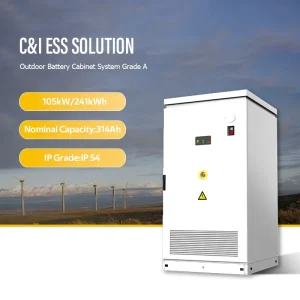 Complete off Grid Solar System with 105kW Inverter and 241kWh Storage