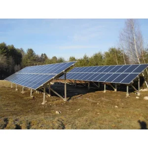 Concrete Aluminum Solar Panel Mount Structure Bracket Solar Mounting System