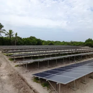 Concrete Foundation Solar Mounting System with Design Drawing and Ground Mount Rack Kit
