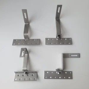 Concrete Tile Roof Solar Adjustable Bracket Stainless Steel Hook Assembly for Residential PV Racking
