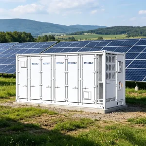 Container ESS 5 Mwh LiFePO4 Lithium Battery BESS 2500KW On Off Grid Solar Panel System
