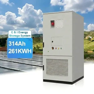 Container Solar Storage System 261kWh 100kVA LiFePO4 Liquid Cooling On Off Grid ESS All in One Solar Power System