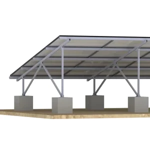 Corrosion-Protected Solar Mounting System PV Power Plant Structure for Industrial Solar Farms