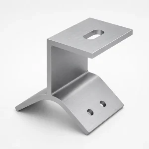 Corrosion Resistant AL6005-T5 Anodized Surface Solar Panel Mounting Clamp Rail-less Mounting Flat Roof