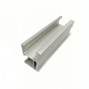 Corrugated Metal PV Panel Mounting System Kit Accessories Solar Aluminum Roof Rail