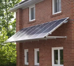 Cost-Effective Easy-Install Universal Solar Panel Wall Mount Anodized Finish Solar Mounting System