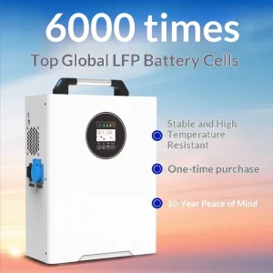Cross border Energy Storage All in One Machine Built in MPPT Household Solar Photovoltaic Inverter with LiFePO4 Battery