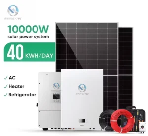 Custom Built Off Grid Solar System with Hybrid Inverter and Lithium Ion Battery Storage