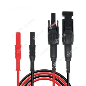 Custom Power Battery Extension Photovoltaic Solar Cable with Fiber Optic Connectors for Solar Panel Systems