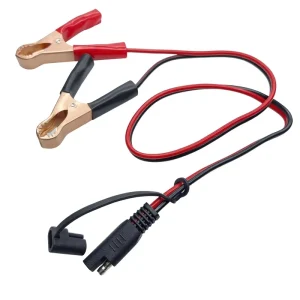 Custom SAE Connector PVC Tinned Copper 300V Electronic Motorcycle Automobile Solar Battery Extension Cable Assembly Pigtail