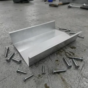 Custom Size OEM Hot Dip Galvanized Zn Al Mg Solar Photovoltaic Roof Gutter