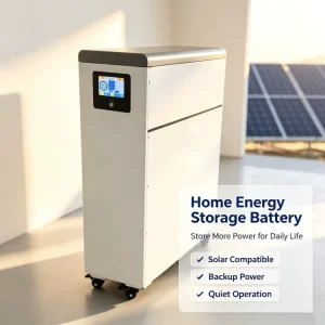 Custom Spec LiFePO4 Backup Power Battery 24V 48V 102.4V Solar Energy Storage for Residence & Workshop
