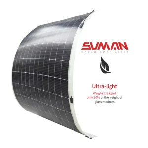 Custom Thin Film Flexible Solar Panel 430w 520w 550w Mono Cristal Flexible Solar Panels for Roofing