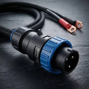 Custom WEIPU SP25 Connector Cable Assembly IP68 2-19Pin Gold-Plated Wire Harness for Battery Test Marine IPC-620 OEM