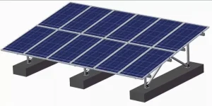 Customized Aluminum HDG ZAM Galvanized Carbon Steel Solar Panel Mounting Bracket with Kit Accessories