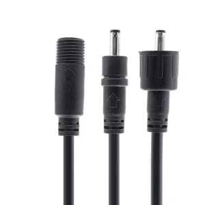 Customized DC 003 DC35135 Waterproof Male Female Connector Cable for LED Solar Panels DC Power Cable