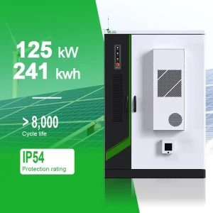 Customized IP54 Outdoor Cabinet Industrial 200kWh LiFePO4 Battery Energy Storage 5mwh