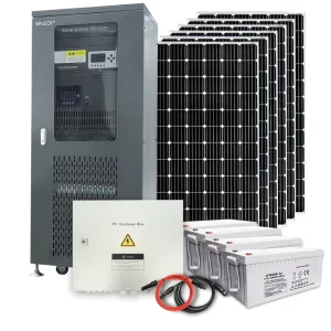 Customized Residential Solar Power System with Inverter and Lithium Battery for Residential Use