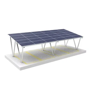 Customized Solution for Photovoltaic Panel Carport Solar Installation System Solar Carport Structure