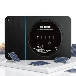 DC-DC Buck-boost MPPT Solar Charge Controller for Off-grid Camping