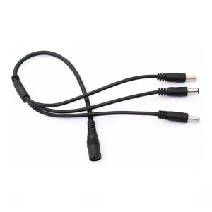 DC Power Cable 1 to 2 3 4 5 Connector 12V 5.5mm 2.1mm Male Female Cable Adapter LED Cord DC Power Plug Splitter Cable