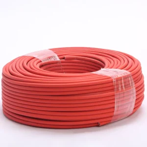 DC XLPE Double Insulated Copper Solar Wire PV1 F 6mm2 Solar Cable for Power Station 60A Rated Current