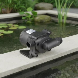 DC50C 24V Brushless DC Water Pump for Chiller Circulation Systems and Solar Applications with Low Noise Reliable Designs
