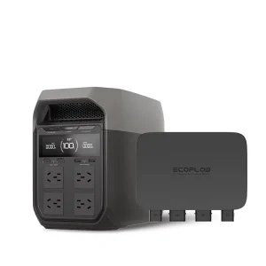 DELTA 3+800W Driving Fast Charging1800W Power Station Pure Sine Wave Inverter with MPPT Controller EU US UK Plugs for Car